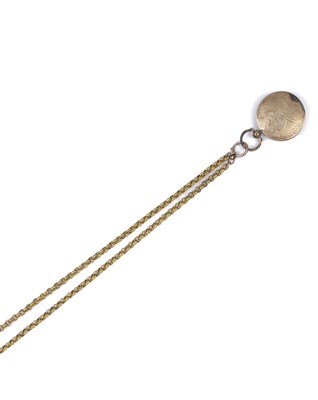 Lot 773 - CHAIN AND LOCKET