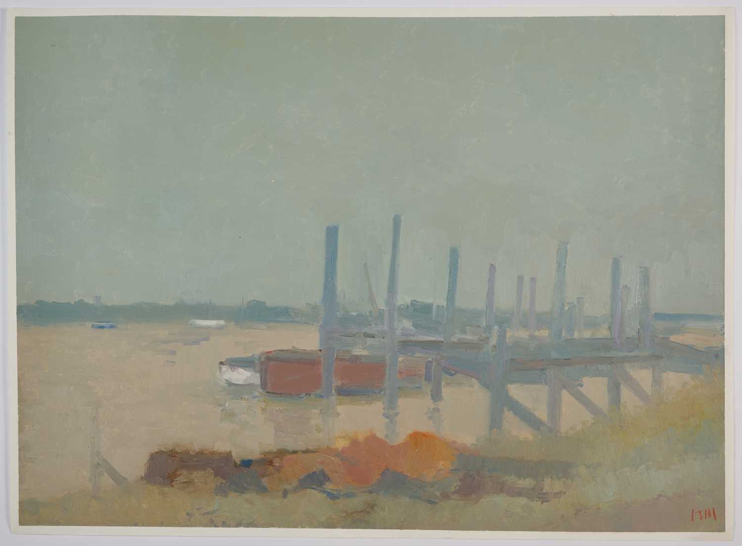 Lot 248 - BERNARD MYERS (BRITISH 1925-2007)