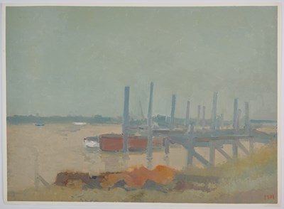 Lot 248 - BERNARD MYERS (BRITISH 1925-2007)
