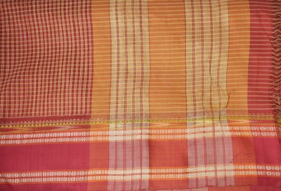 Lot 256 - FIVE CHETTINAD SARIS