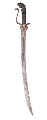 Lot 63 - A CEYLONESE SWORD (KASTANE)