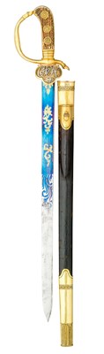 Lot 197 - A FINE GERMAN PRINCELY HUNTING-SWORD