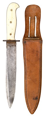 Lot 418 - AN AMERICAN BOWIE KNIFE BY M. PRICE